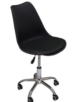 Fotoliu birou 6391 PU negru