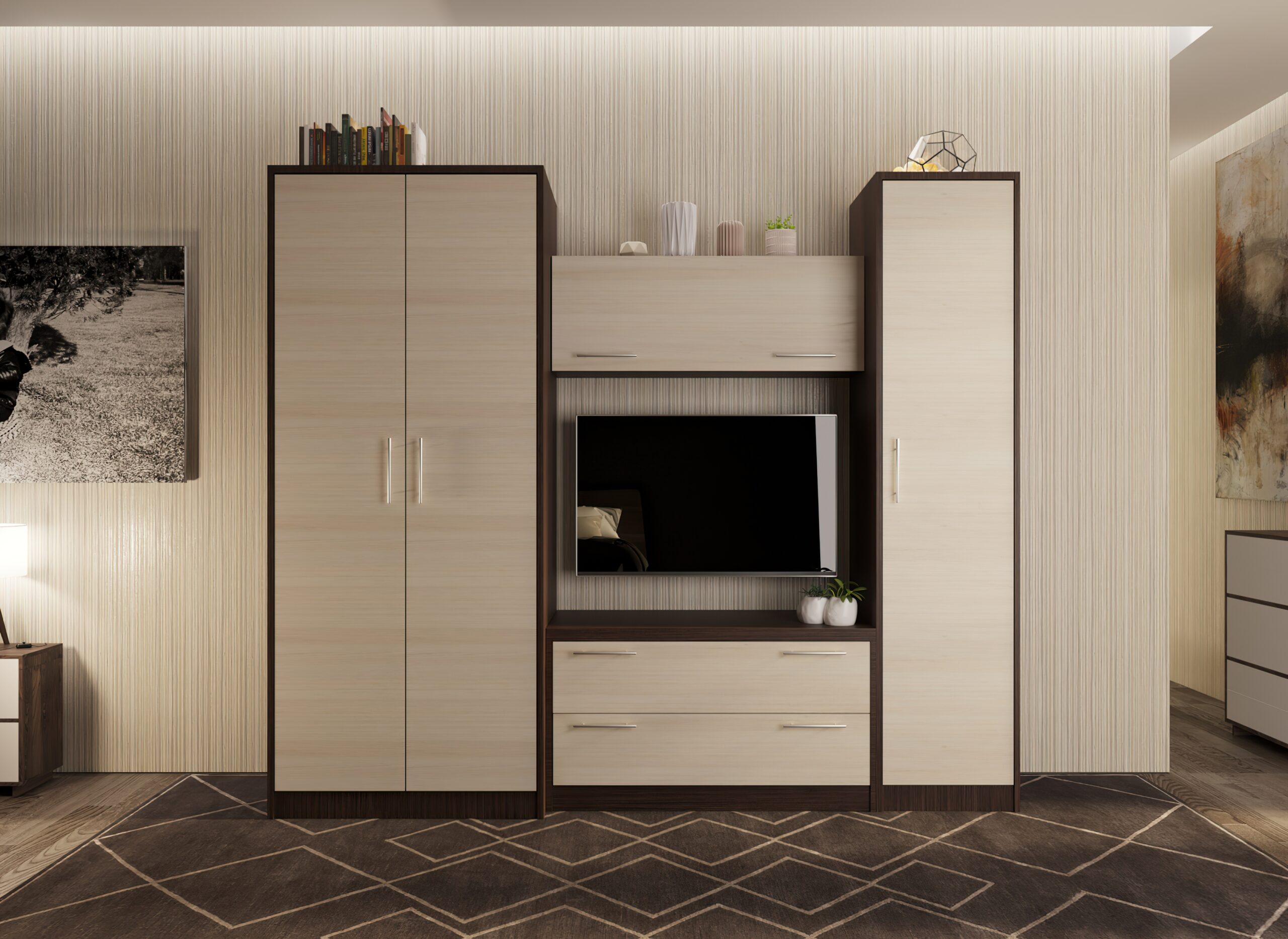 Mobilier perete „Iunosti”( 2.25m)