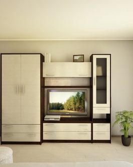 Mobilier perete „Lora 2 (TV-1.2m)” 2,6m