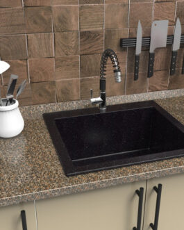 Chiuveta Tornado NIKOLI 510*565 BLACK