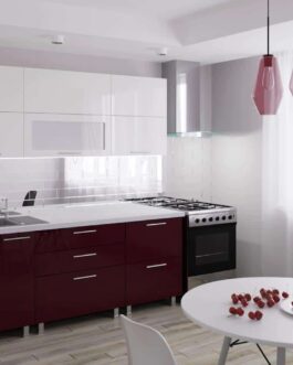 Bucataria Garis+Avent(blum) 2,0m (High Gloss)